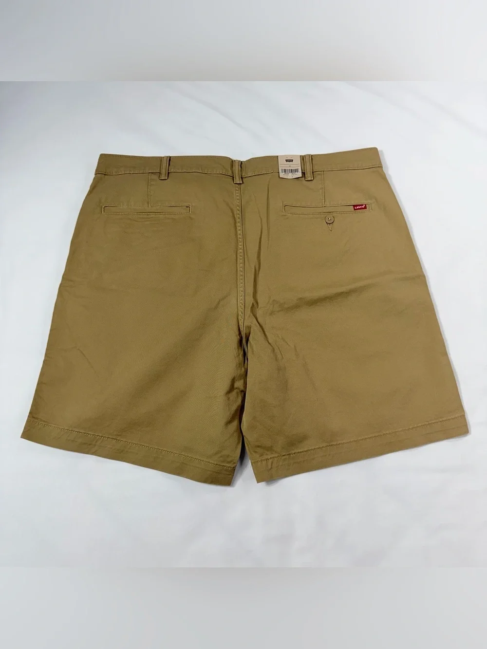NEW Levi's XX Chino Relaxed Shorts SIZE 40 British Khaki Brown Stretch 8